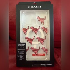 Coach Dinosaur Phone Case